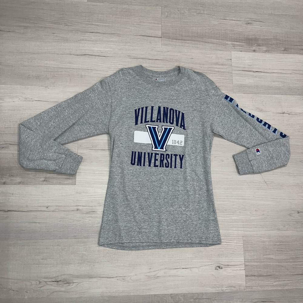 Champion Villanova Wildcats Long Sleeve T-Shirt Size (S)